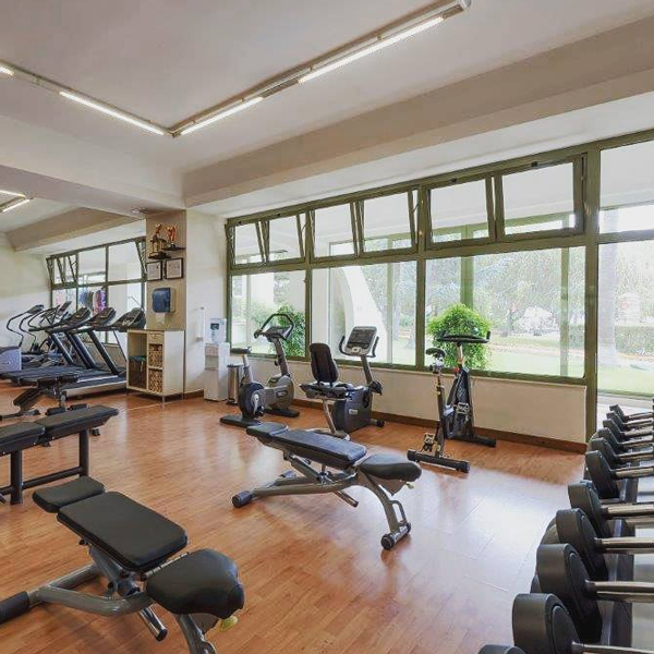 Fitnessraum im Hotel